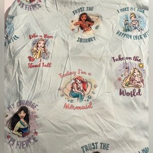 Disney Princess Kids Sheet (Twin) - Blue